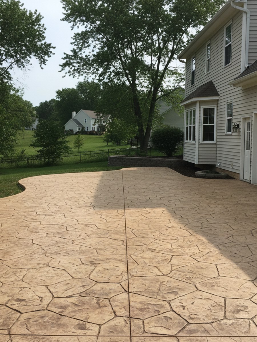 Neighborly Concrete Solutions crew working on a home