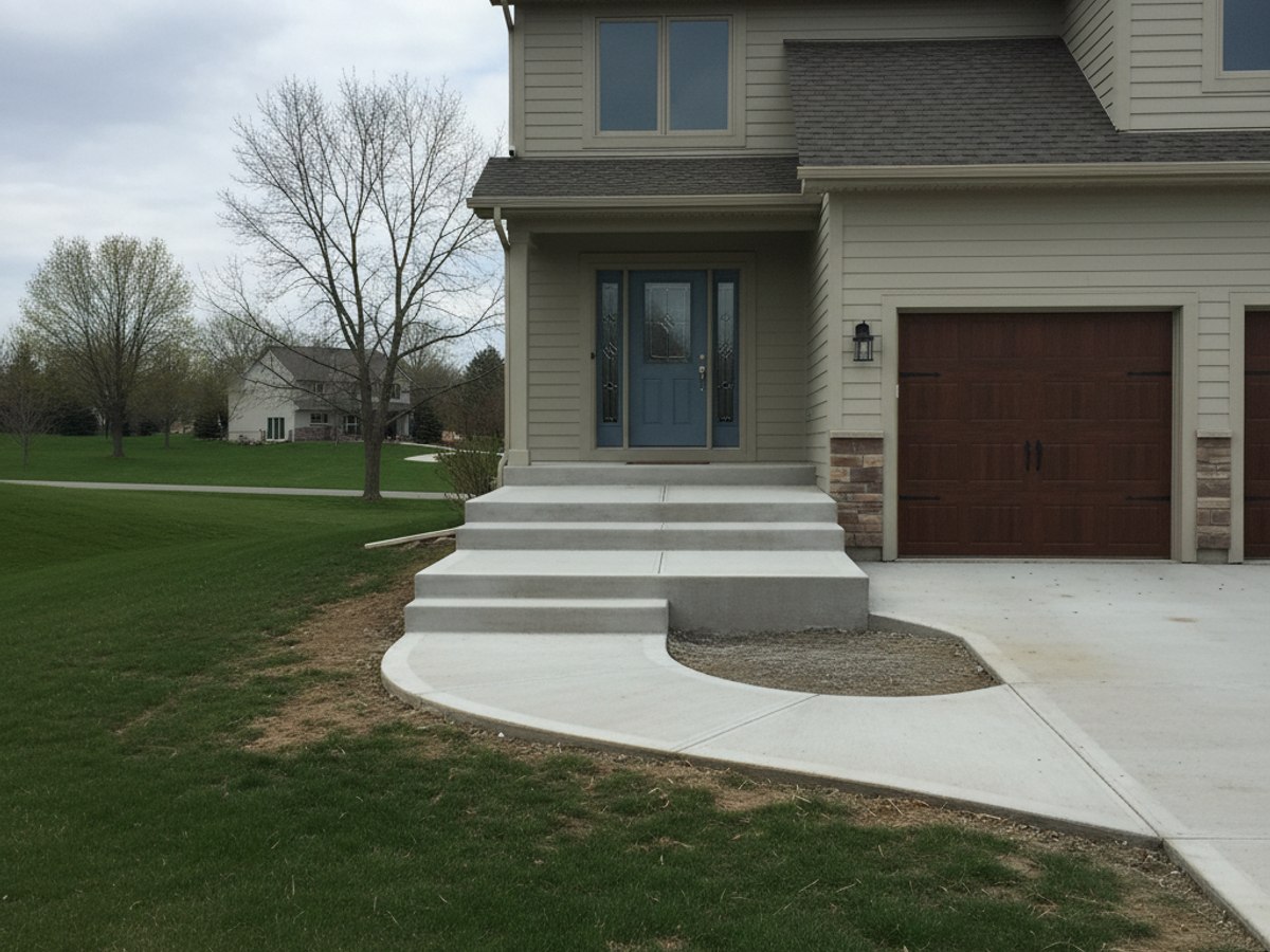Garage Slabs & Foundations completed by Neighborly Concrete Solutions in Amelia, OH
