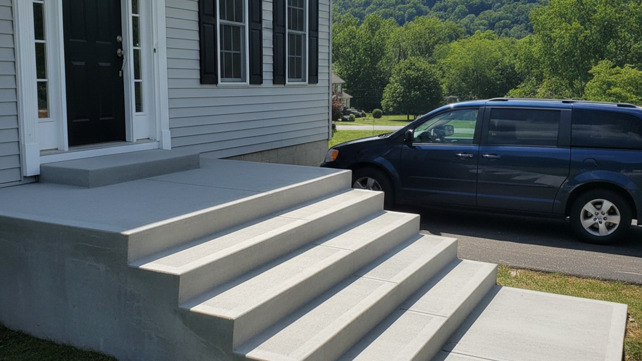 Garage Slabs & Foundations completed by Neighborly Concrete Solutions in Mount Orab, OH